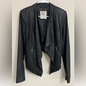 BB Dakota Draped Suede Jacket